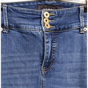 Torrid Super Soft Jegging Size 22 S (38X26) Womens Blue Stretch Skinny Jeans